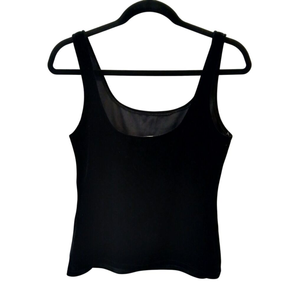 Vtg 90s JS Collection Velvet Camisole Top M Whimsygoth Steampunk Dark Fairy Goth - Picture 2 of 6
